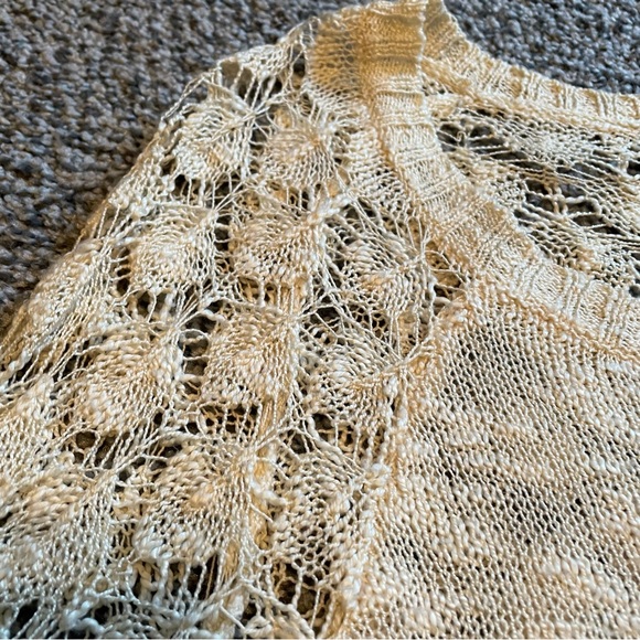 High-Low Thin Lace Sweater - Picture 5 of 6
